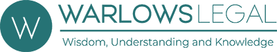 Warlows legal green logo